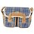 Borsa a Spalla Burberrys Nova Check PVC Blu Oro Auth BA9593 D'oro - vista 2