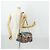 Borsa a Spalla Burberrys Nova Check PVC Blu Oro Auth BA9593 D'oro - vista 26