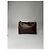 Céline Clutch de couro monograma Triomphe Celine Paris vintage marrom - vista 13