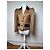 Vintage Givenchy Kurzjacke braun schwarz S/M Kamel - Ansicht 12