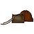 Vintage Loewe Madrid Leder Monogramm Tasche camelbraun