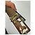 Céline Vintage Celine Paris Triomphe Schlangenprägung Leder Gürtel Schwarz - Ansicht 4