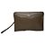 Vintage Givenchy Logo Leder Clutch Grau