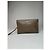 Vintage Givenchy Logo Leder Clutch Grau - Ansicht 10