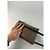 Vintage Givenchy Logo Leder Clutch Grau - Ansicht 8