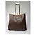Big Bag Céline Borsa tote in pelle monogramma Triomphe vintage Celine Paris marrone - vista 11