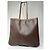 Big Bag Céline Borsa tote in pelle monogramma Triomphe vintage Celine Paris marrone - vista 12