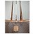 Big Bag Céline Borsa tote in pelle monogramma Triomphe vintage Celine Paris marrone - vista 4