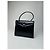 Vintage Givenchy Leder-Logo-Handtasche Schwarz - Ansicht 4