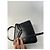 Vintage Givenchy Leder-Logo-Handtasche Schwarz - Ansicht 8