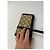 Clutch in pelle monogramma vintage Givenchy marrone beige - vista 9