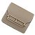 Cartera Hermès Lauris en cuero de cabra Mysore Etoupe Gris pardo
