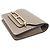 Cartera Hermès Lauris en cuero de cabra Mysore Etoupe Gris pardo - vista 3