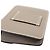 Cartera Hermès Lauris en cuero de cabra Mysore Etoupe Gris pardo - vista 6