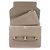 Cartera Hermès Lauris en cuero de cabra Mysore Etoupe Gris pardo - vista 7