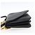 Borsa a Spalla Mount in Pelle Bottega Veneta Piccola Nero - vista 3