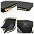 Billetera compacta Epsom Constance de Hermès en negro - vista 17