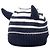 Beanie con corna Jean Paul Gaultier x Lindex Blu navy