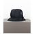 Sombrero bucket con logo triangular de strass Prada de los 2000 Negro - vista 3