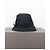 Sombrero bucket con logo triangular de strass Prada de los 2000 Negro - vista 5