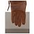 Balmain by Decarnin 2010s Suede Leather Biker Gloves Brown - view 7
