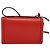 Borsa a Spalla Loewe Barcelona in Pelle Piccola Rosso - vista 2