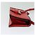 Borsa a Spalla Loewe Barcelona in Pelle Piccola Rosso - vista 4