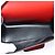 Borsa a Spalla Loewe Barcelona in Pelle Piccola Rosso - vista 5