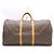 Borsa da viaggio Keepall 60 in tela Monogram con pelle Vachetta di Louis Vuitton Monogramma