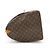 Borsa da viaggio Keepall 60 in tela Monogram con pelle Vachetta di Louis Vuitton Monogramma - vista 3