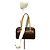 Louis Vuitton Cite GM Monogram Leder Tote Bag Braun - Ansicht 2