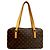 Louis Vuitton Cite GM Monogram Leder Tote Bag Braun - Ansicht 3