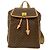 Céline Zaino in pelle Celine Macadam Blason Marrone
