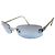 Gafas de sol Chanel Blue Silver Rimless 4067 Plata Azul - vista 3