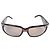 Occhiali da sole marroni con logo dorato vintage Gucci Marrone D'oro - vista 2