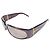 Occhiali da sole marroni con logo dorato vintage Gucci Marrone D'oro - vista 3