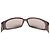 Occhiali da sole marroni con logo dorato vintage Gucci Marrone D'oro - vista 6