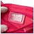 Borsa a tracolla piccola in nylon tessuto logo Prada rosso rosa - vista 8