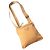 Borsa a tracolla piccola in nylon tessuto logo Prada in oro giallo D'oro - vista 3