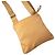 Borsa a tracolla piccola in nylon tessuto logo Prada in oro giallo D'oro - vista 4