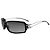 Faltbare Chanel CC Logo Sonnenbrille Schwarz Silber 5038