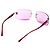 Gafas de sol sin montura CC logo rosa tintado Chanel 4026 - vista 2