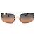 Chanel Silber Logo Orange Blau Tönung Randlose Sonnenbrille 4017 - Ansicht 2