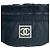 Borsa a tracolla Chanel Sport nera e bianca con logo CC Nero Bianco - vista 2