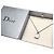 Collana a catena vintage con lucchetto in argento logo Christian Dior - vista 2