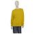 Top de Algodón Amarillo BURBERRY Londres L | Suéter con Parche de Codo a Cuadros