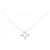 Autre Marque Collana in diamante in oro bianco 750 Argento