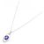 Autre Marque Collana in diamante tanzanite Pt900 Pt850 Porpora - vista 2