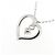 Autre Marque Collana in zirconia cubica in oro bianco K10 4℃ Argento - vista 4