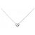 Tiffany & Co Collana Sentimental in platino e diamanti Tiffany Argento